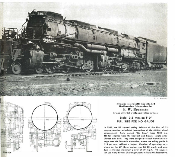 Union Pacific Steam Drawings