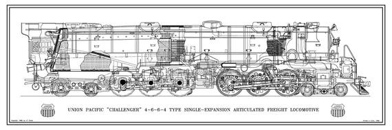 Steam Train Drawing Side View at PaintingValley.com | Explore ...