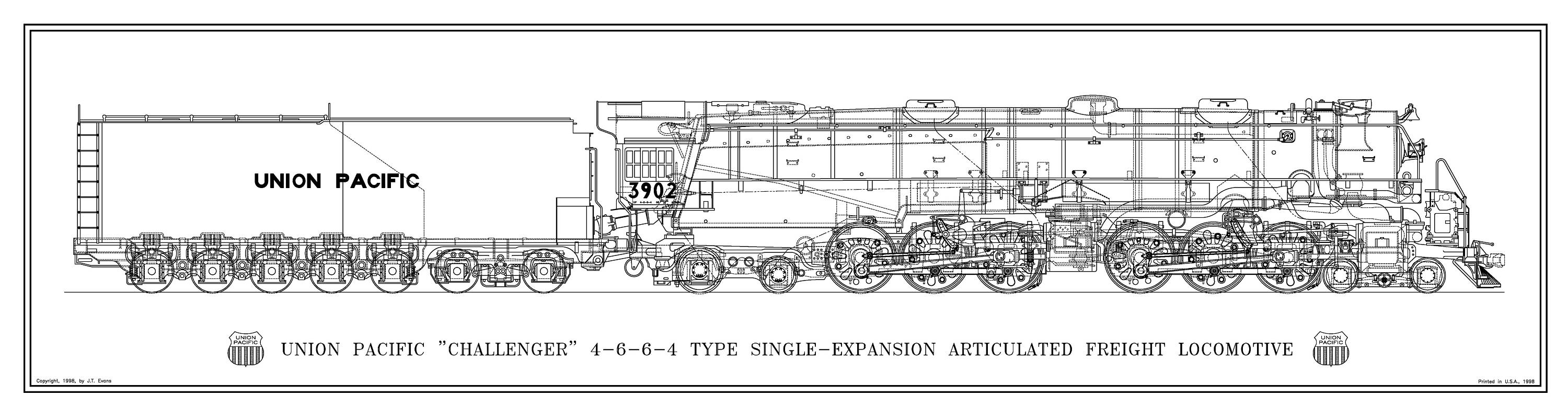 Steam Locomotive Blueprints