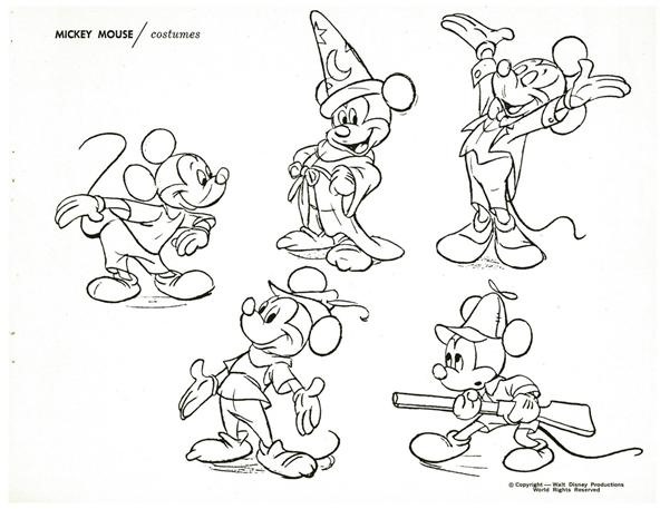 592x457 how to draw disney's most famous cartoon character mickey mouse - Steamboat Willie Drawing