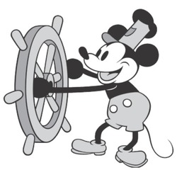 250x250 mickey mouse lt mickey friends mouse gifts - Steamboat Willie Drawing