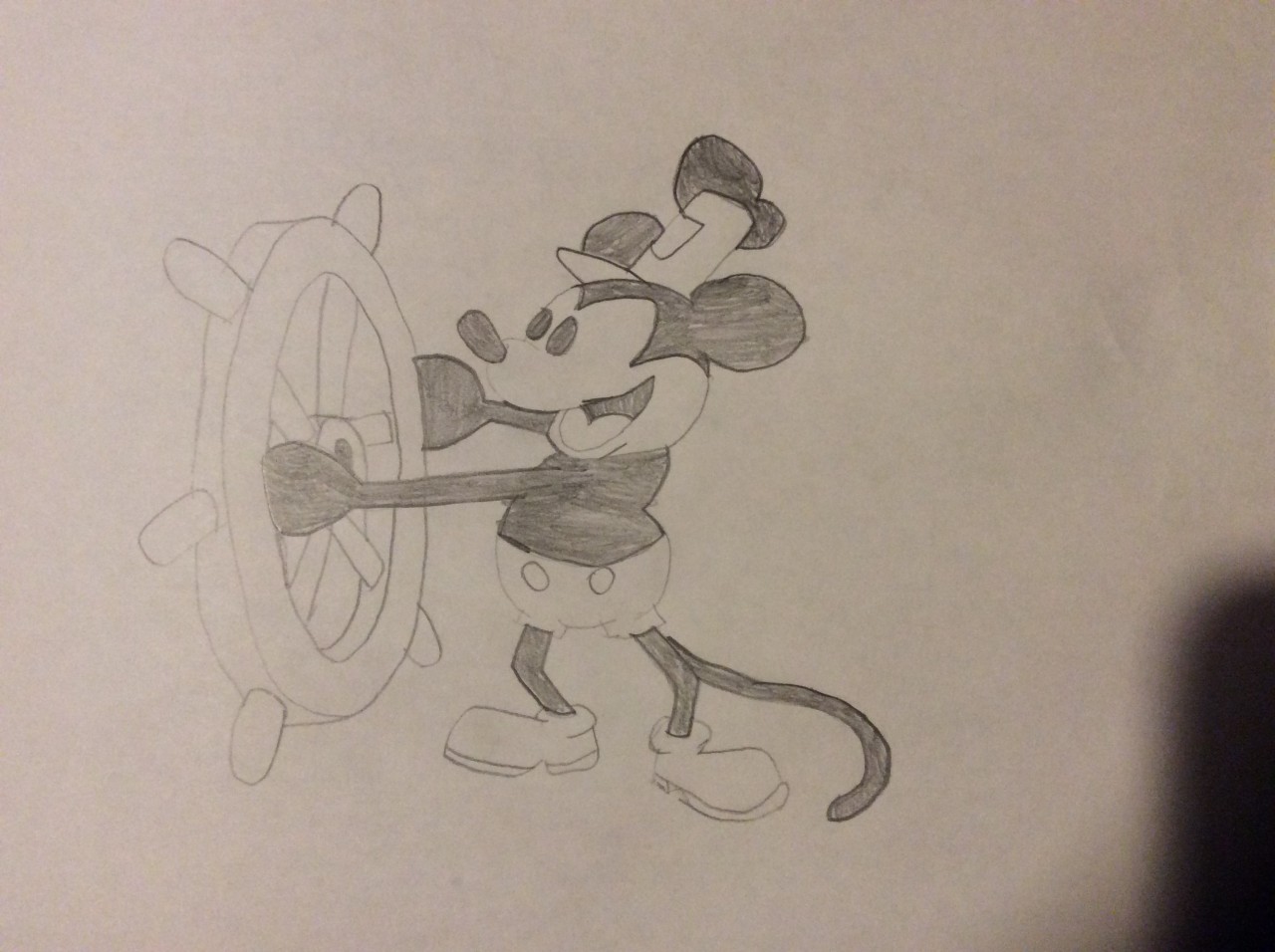 1280x956 steamboat willie drawing - Steamboat Willie Drawing