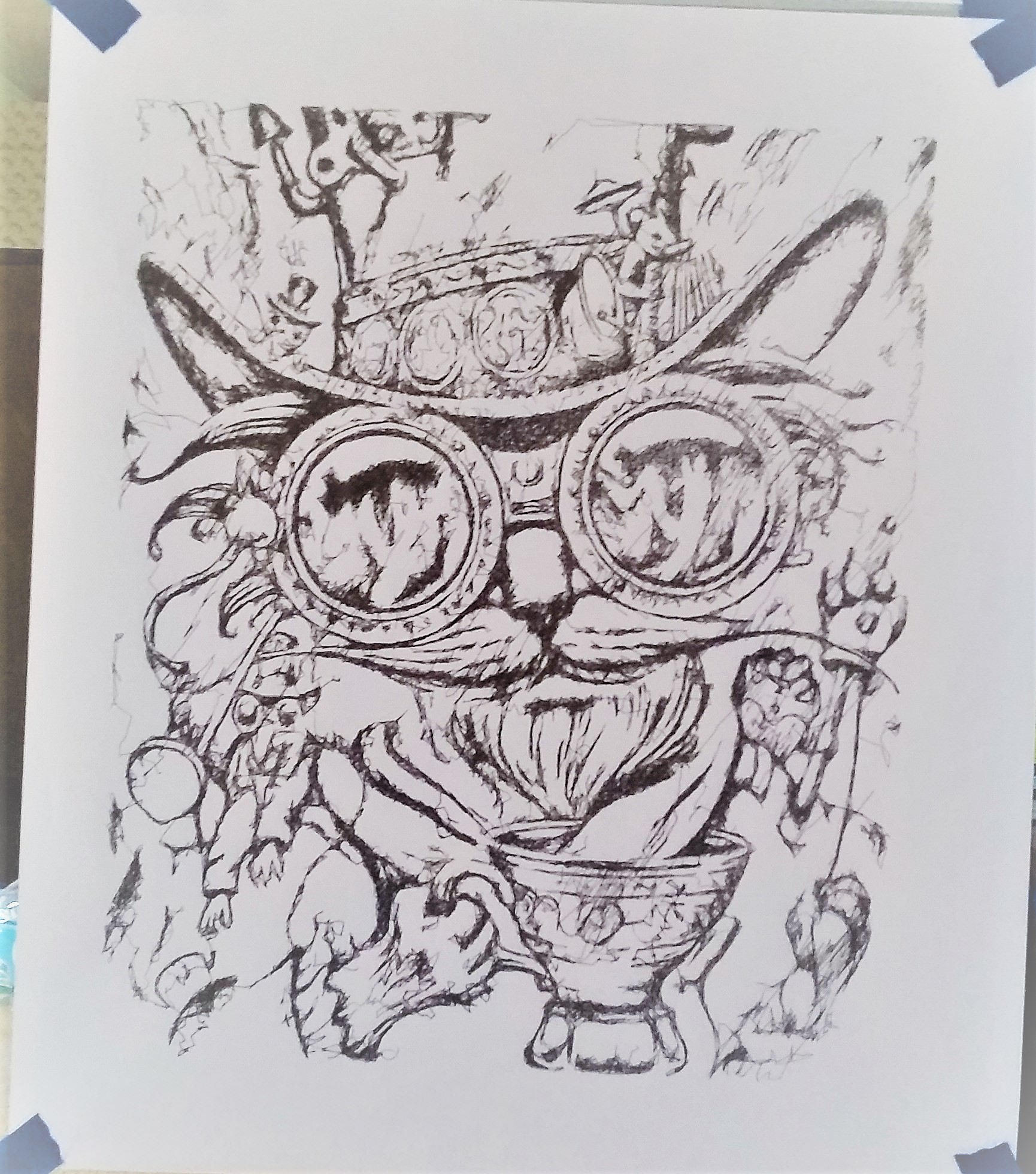 1730x1960 forum polargraphs general drawing gallery - Steampunk Cat Drawing