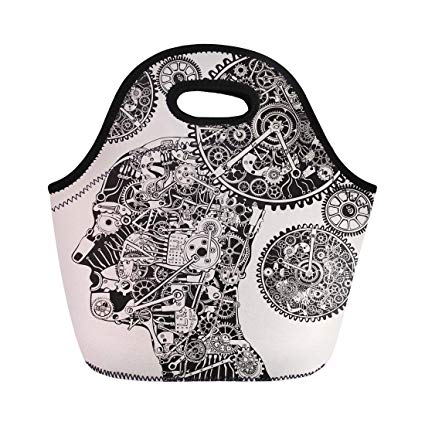 425x425 semtomn lunch tote bag steampunk time gear clock - Steampunk Clock Drawing