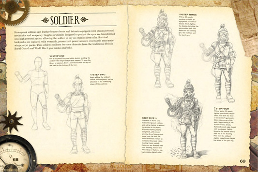 533x356 Good Techniques For Learning How To Draw Steampunk Wired - Steampunk Drawing Ideas