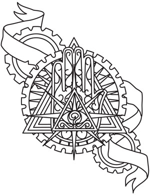 300x391 steampunk alchemy eye of providence urban threads unique - Steampunk Drawing Ideas