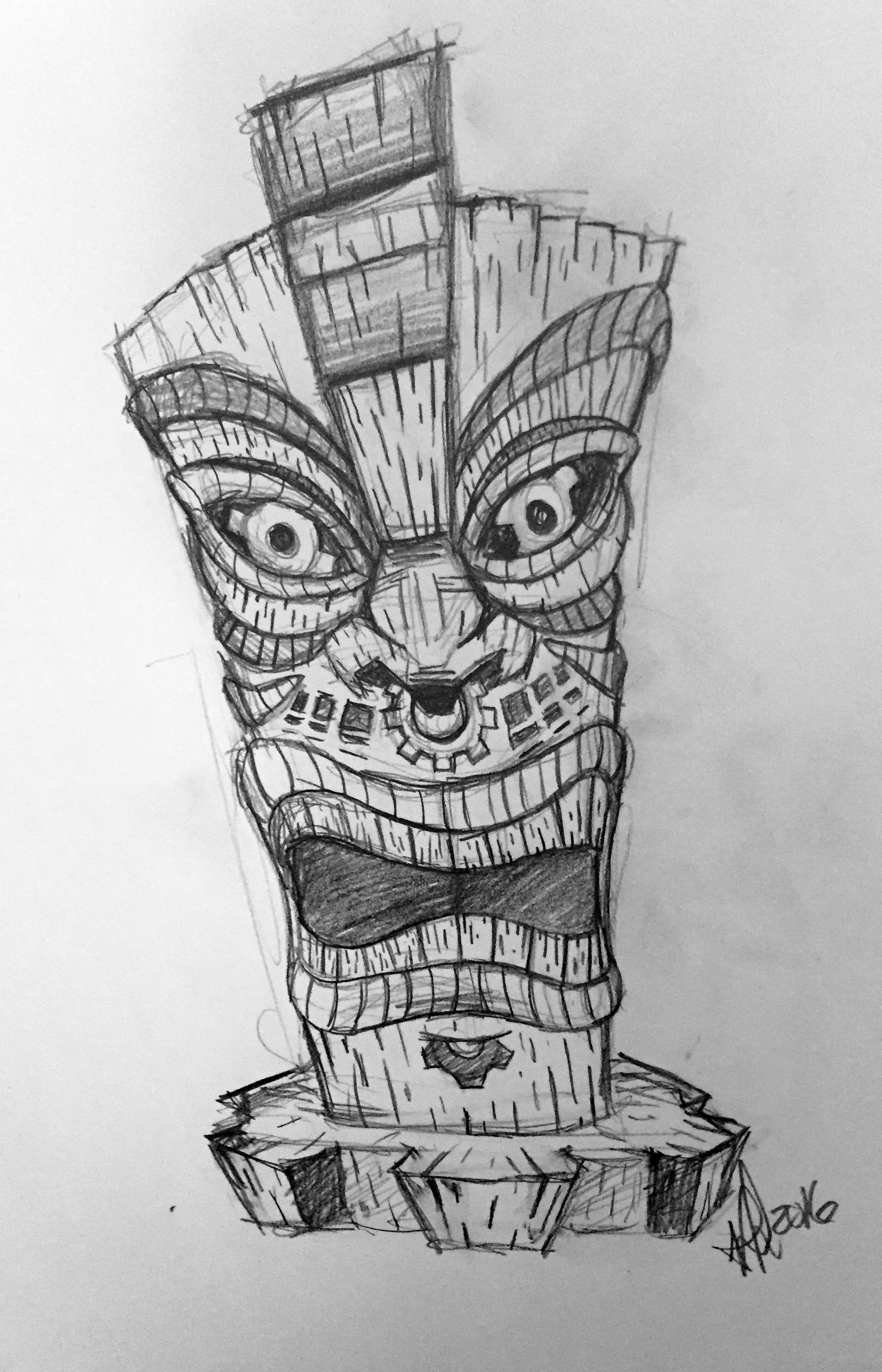 1909x2970 When Steampunk Meets Polynesian Synergy Sign Graphics Llc - Steampunk Drawing Ideas