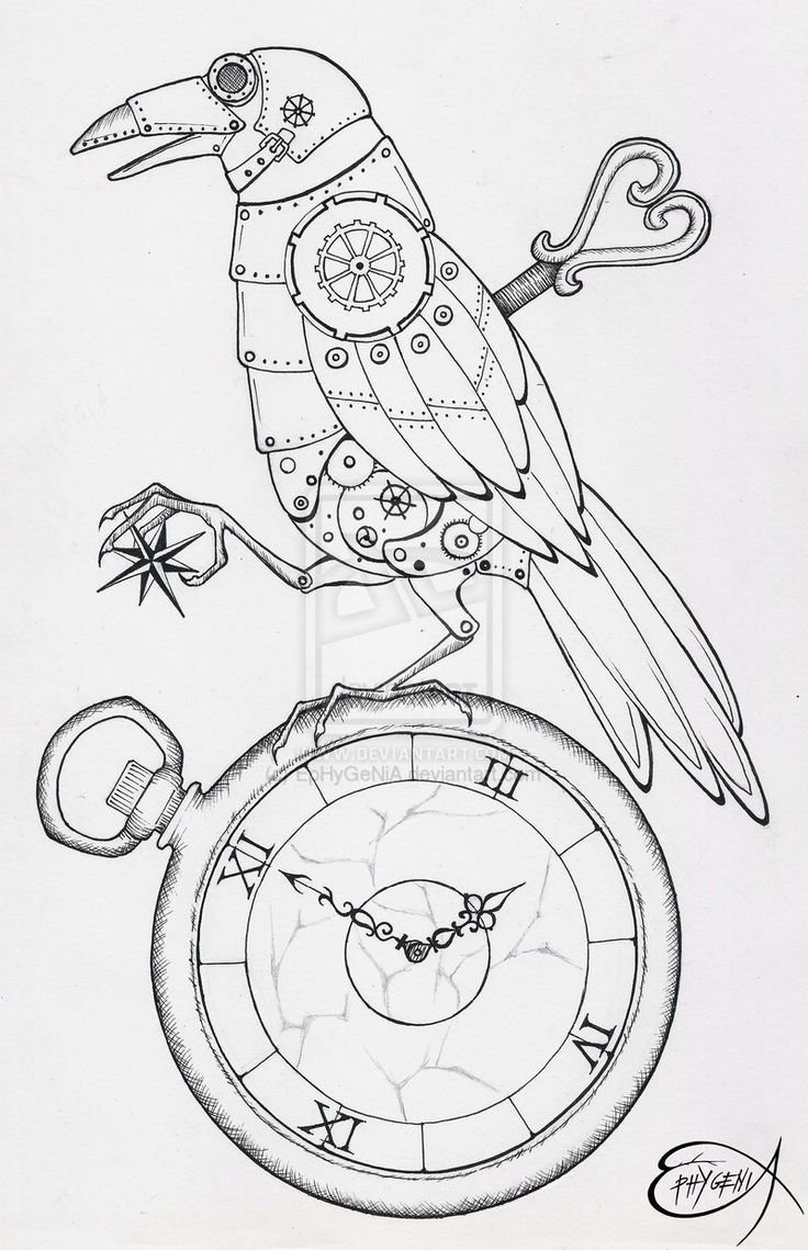 736x1139 Steampunk Drawing - Steampunk Drawing Ideas