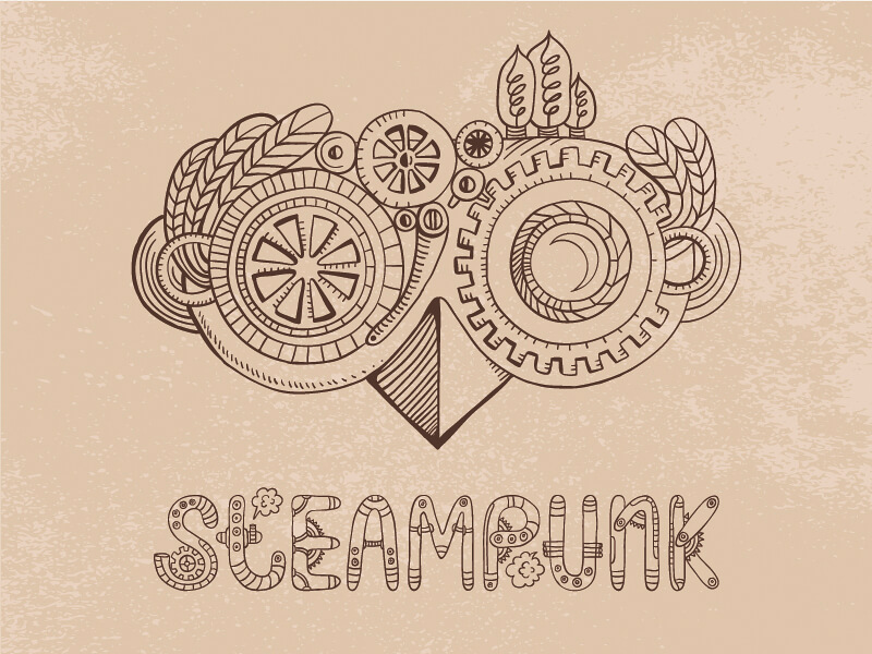 800x600 Beautiful Steampunk Drawings Illustrations Inspirationfeed - Steampunk Drawing Ideas