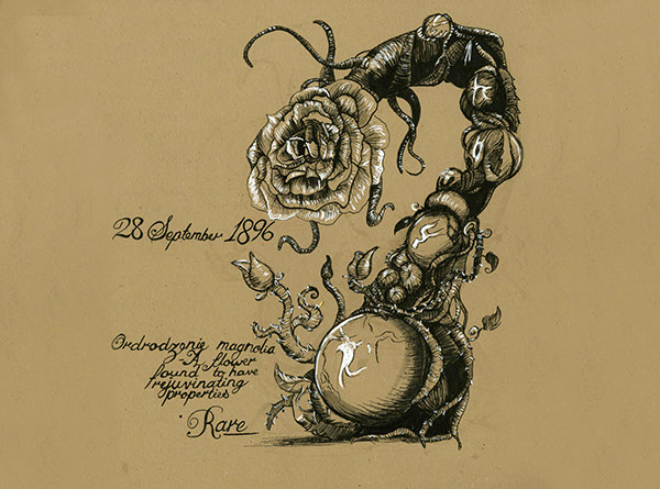 600x445 Steampunk Drawings On Pantone Canvas Gallery - Steampunk Drawings