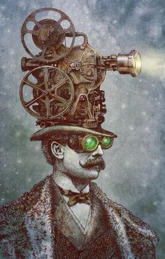 236x370 Best Beautiful Steampunk Drawings Illustrations Images - Steampunk Drawings