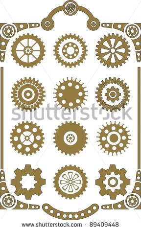 Steampunk Gears And Cogs Drawing At Paintingvalley.com 