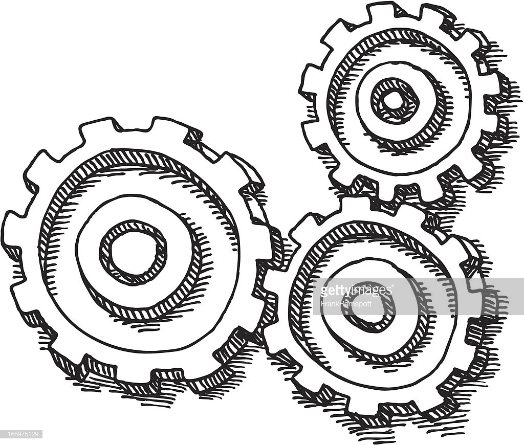 Steampunk Gears And Cogs Drawing at Explore