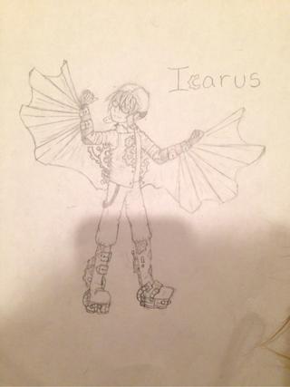 320x427 icarus - Steampunk Gears And Cogs Drawing