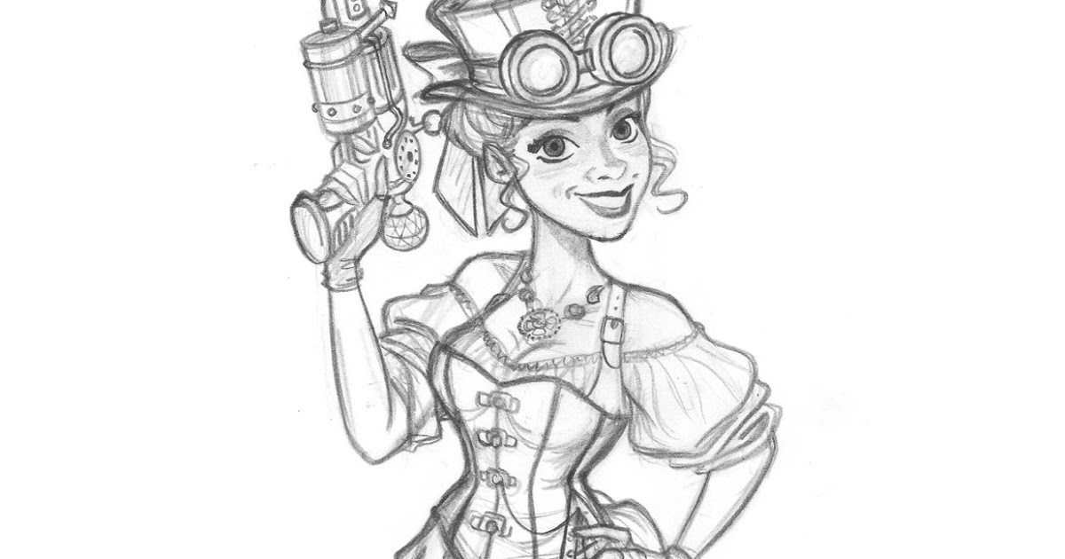 1200x630 the haunted mansion northside steampunk girl - Steampunk Girl Drawing