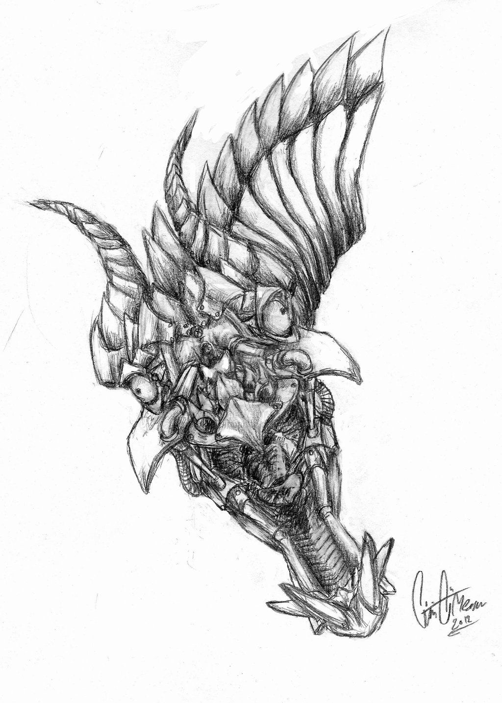 1024x1434 Steampunk Heart Drawings - Steampunk Heart Drawing