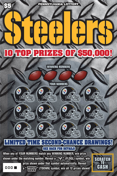 400x600 pennsylvania lottery - Steelers Drawings
