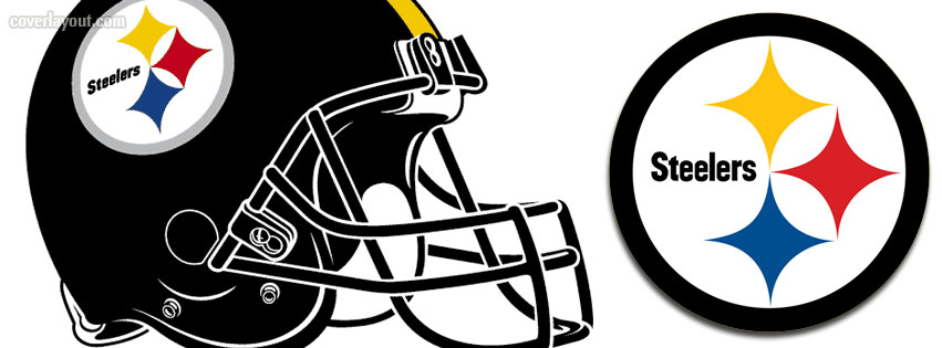 851x315 steelers helmet and logo facebook cover, steelers helmet and logo - Steelers Helmet Drawing