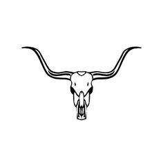 236x236 Longhorn Template Transparent Png Clipart Free Download - Steer Head Drawing