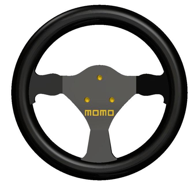 679x640 Momo Steering Wheel Cad Model Library Grabcad - Steering Wheel Drawing