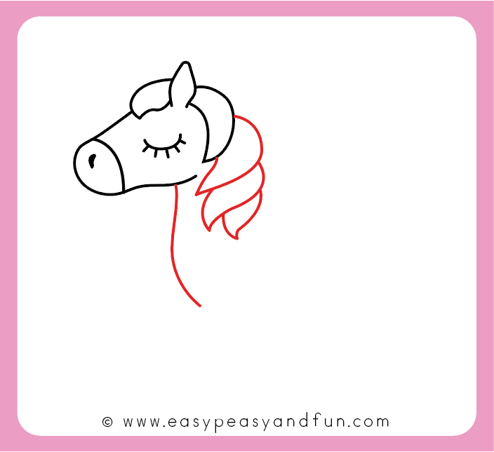 704x645 How To Draw An Unicorn - Step By Step Drawing