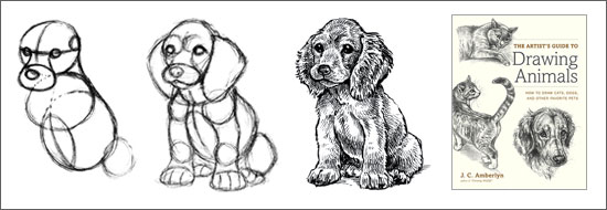 550x190 Giveaway The Artist's Guide To Drawing Animals The Bark - Step By Step Drawing Animals