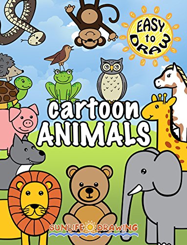 383x500 Easy To Draw Cartoon Animals Step - Step By Step Drawing Animals For Adults