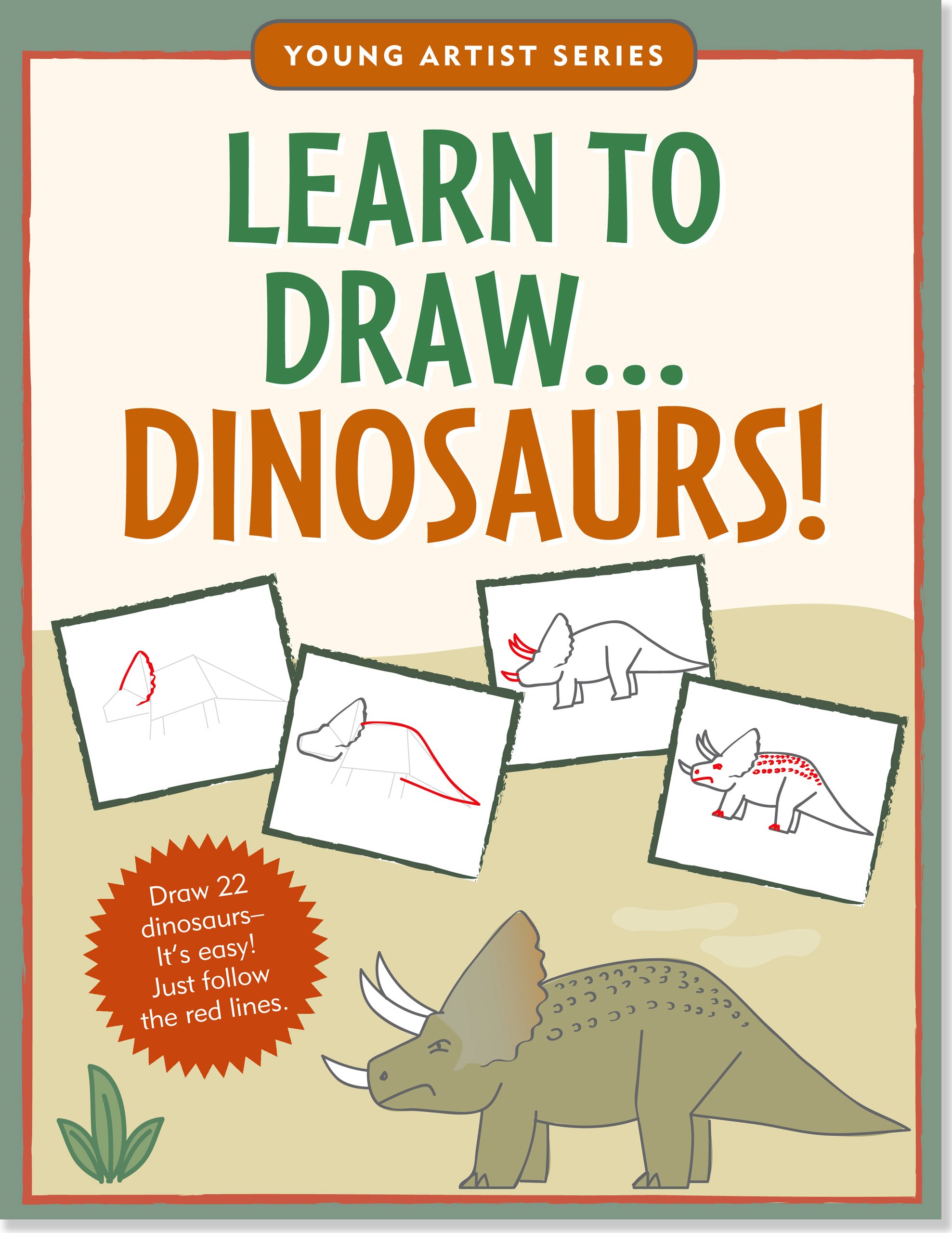 how do you draw a dinosaur