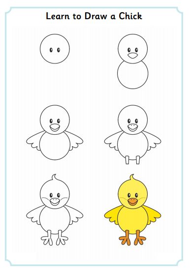 Step By Step Drawing For Kids Printable at PaintingValley.com | Explore ...