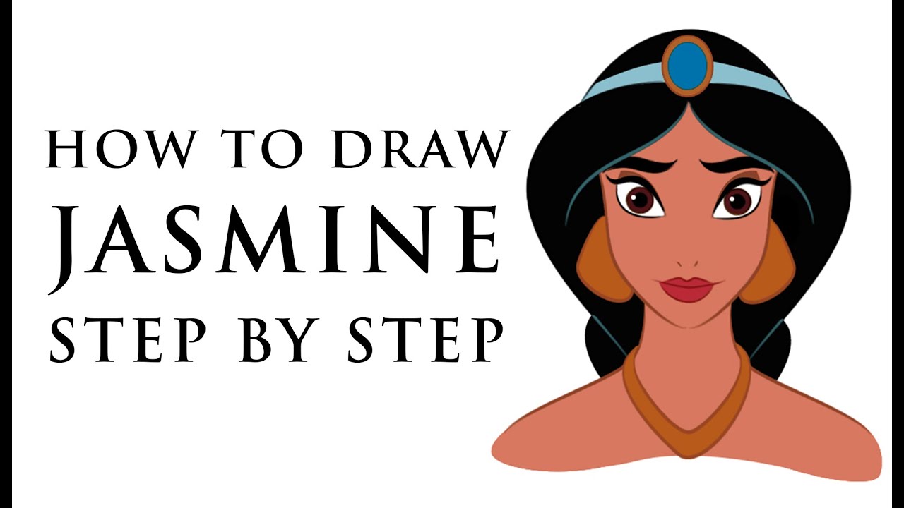 1280x720 How To Draw Disney Princess Characters For Beginners - Step By Step How Drawing Disney Characters