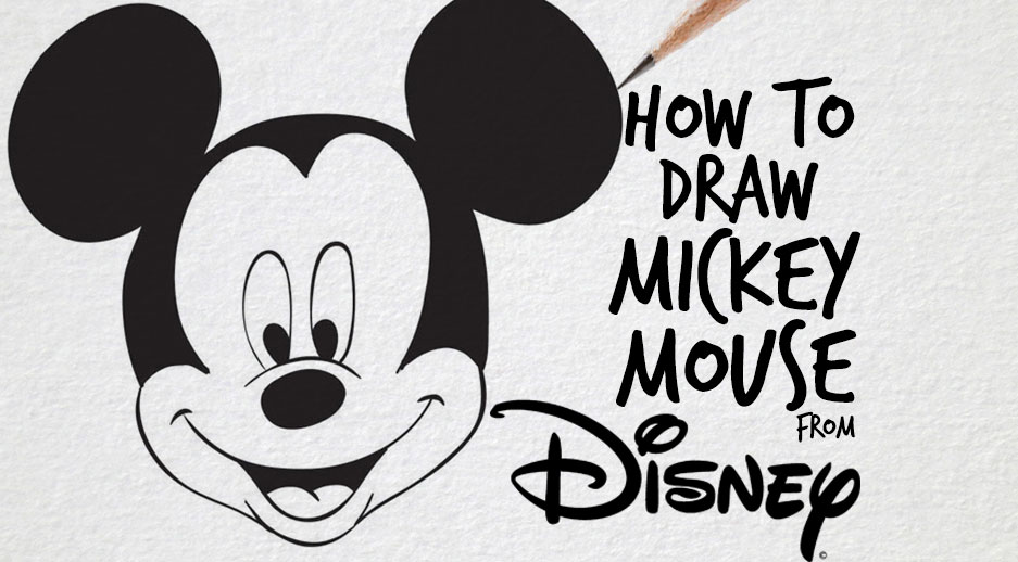 937x518 How To Draw Disney Characters Mickey Mouse - Step By Step How Drawing Disney Characters