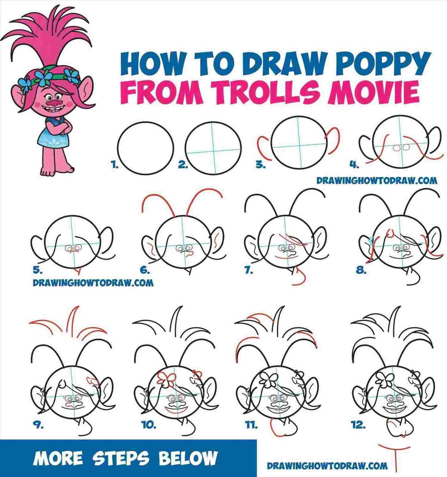 Step By Step How Drawing Disney Characters At Paintingvalley Com