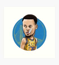 210x230 steph curry drawing art prints redbubble - Stephen Curry Drawing