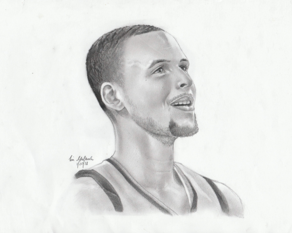 Stephen Curry Drawing at PaintingValley.com | Explore collection of