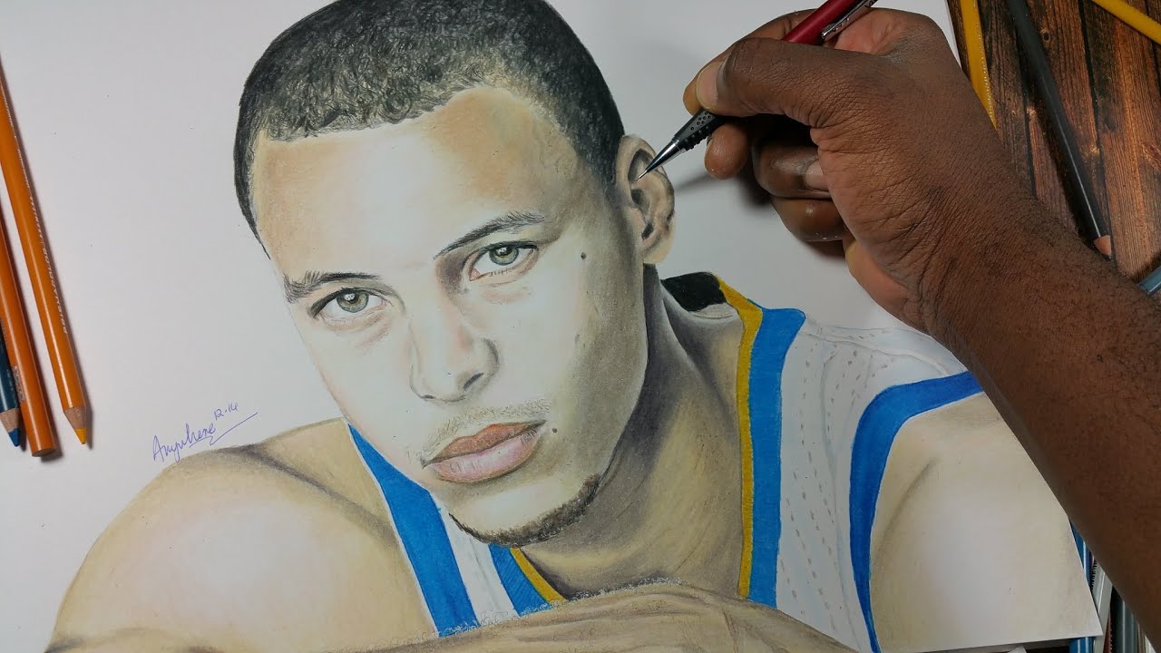 1280x720 drawing stephen curry - Stephen Curry Drawing
