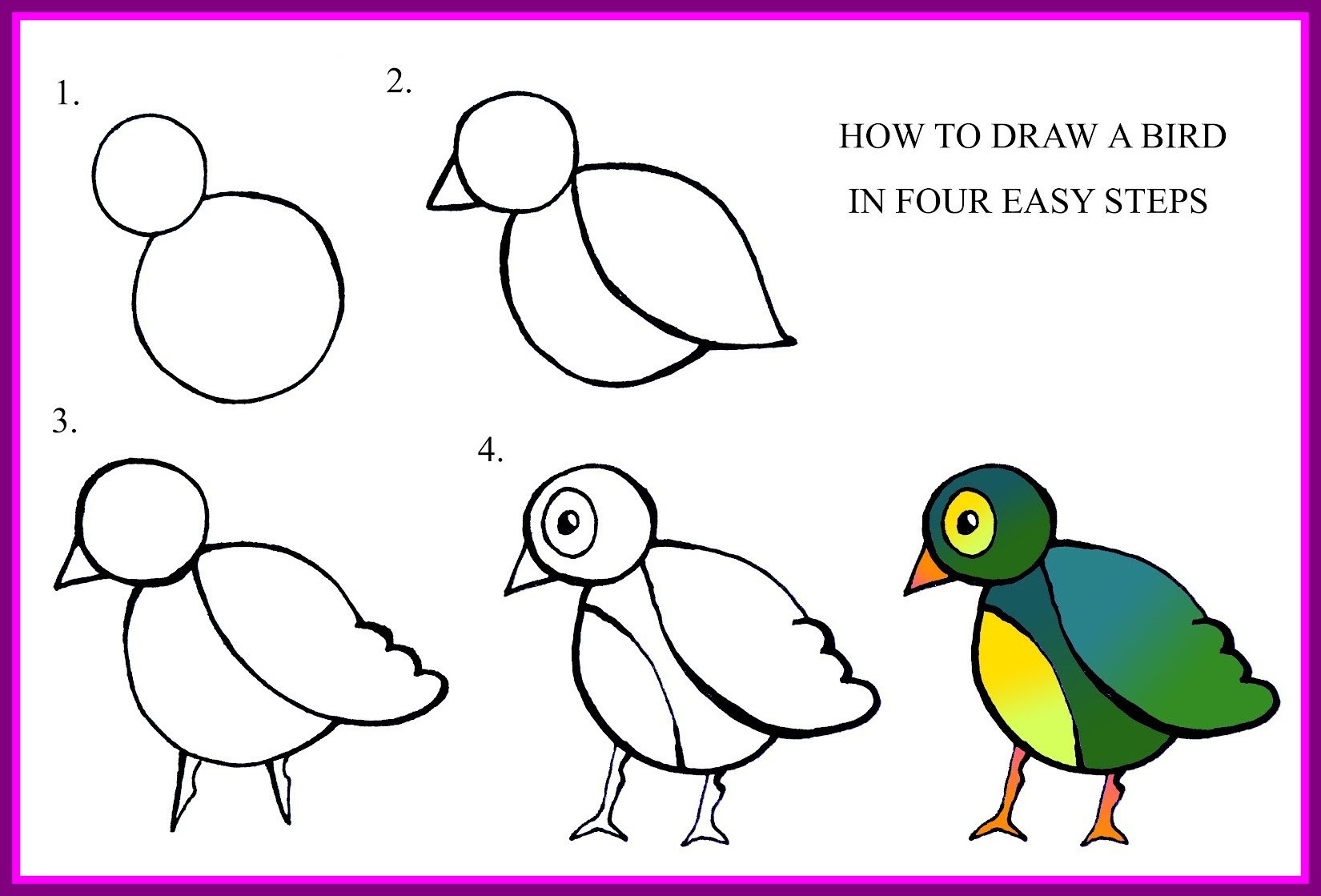 1650x1119 Easy Drawings Of Flowers For Beginners Step - Steps Drawing A Flower