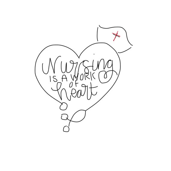 570x570 nurse heart stethoscope cookie cutter etsy - Stethoscope Drawing Heart