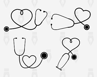 340x270 Stethoscope Heart Etsy - Stethoscope Drawing Heart