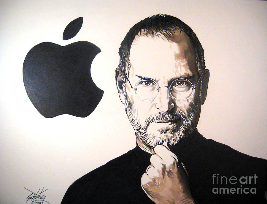 900x687 Steve Jobs Drawing - Steve Jobs Drawing