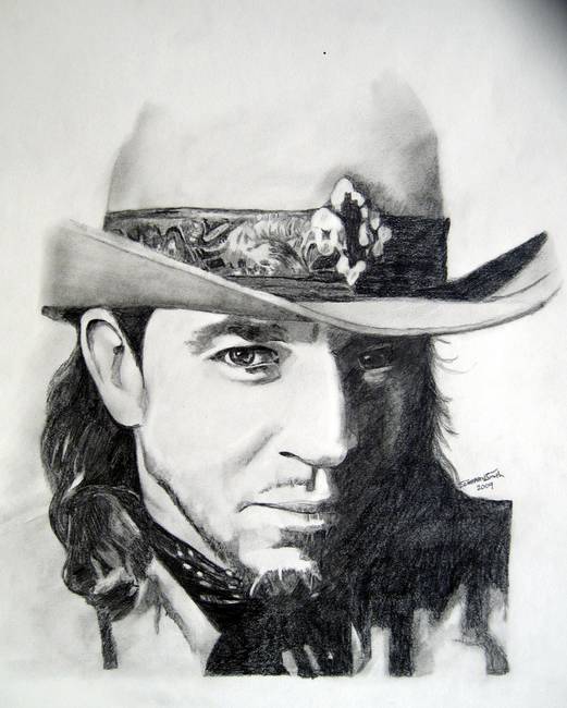 521x650 stevie ray vaughan - Stevie Ray Vaughan Drawing