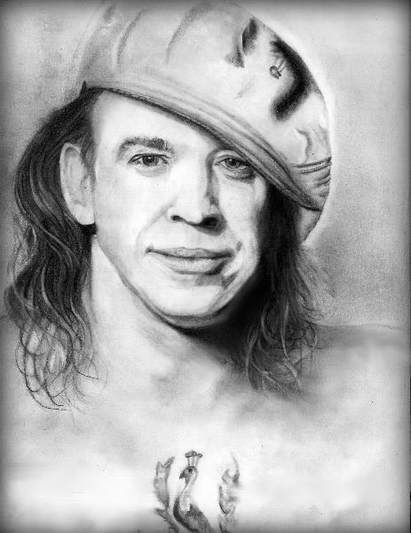 463x600 stevie ray vaughn drawing - Stevie Ray Vaughan Drawing