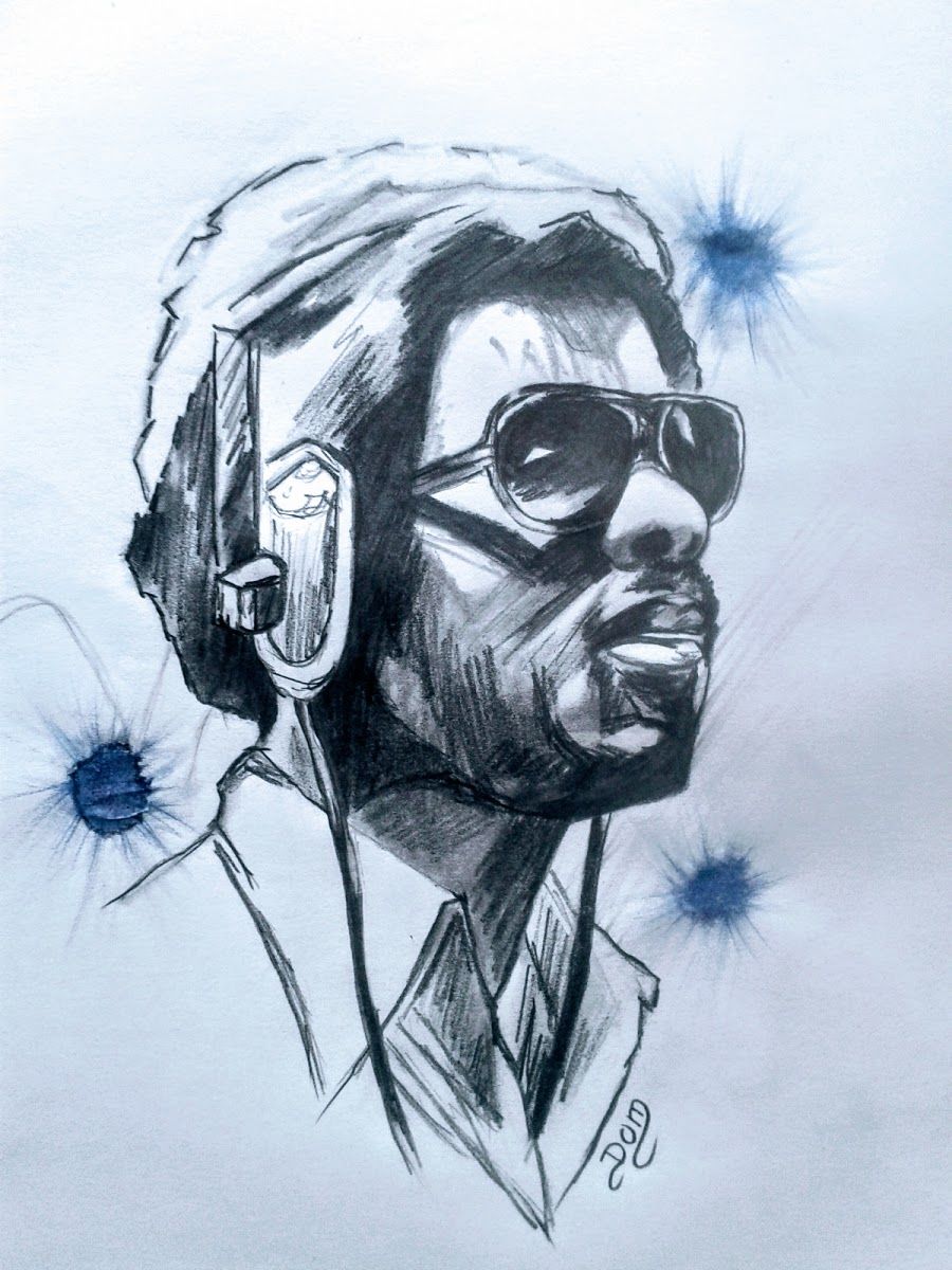 900x1200 stevie wonder drawing - Stevie Wonder Drawing