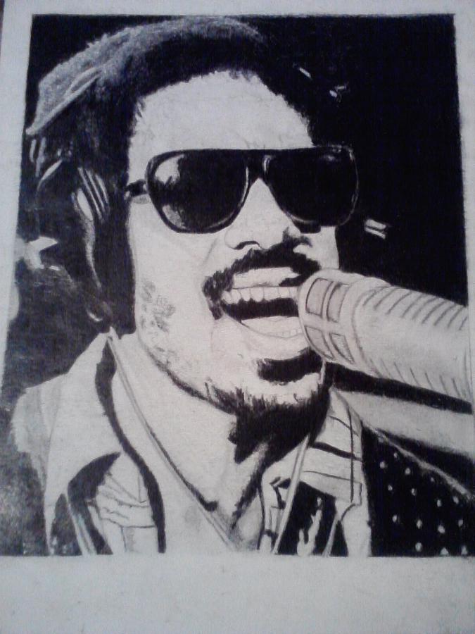 675x900 stevie wonder drawing - Stevie Wonder Drawing