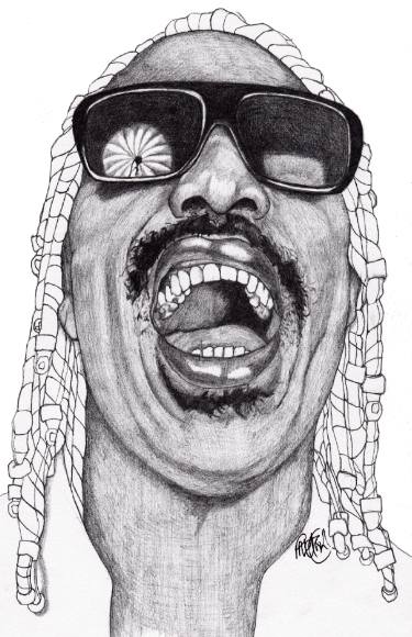 375x580 stevie wonder drawing - Stevie Wonder Drawing