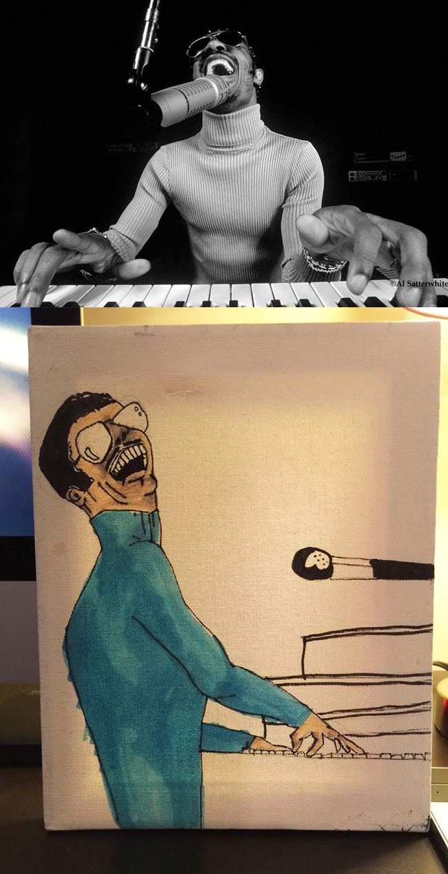 650x1266 stevie wonder funny drawing odd stuff magazine - Stevie Wonder Drawing