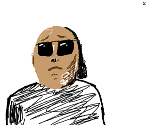 300x250 sad stevie wonder drawing - Stevie Wonder Drawing