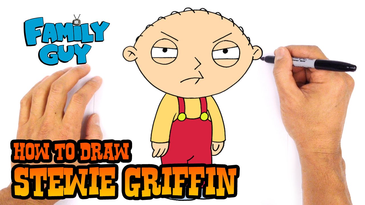 1280x720 How To Draw Stewie Griffin Family Guy - Stewie Drawing