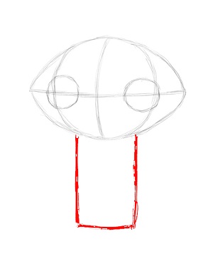 300x388 How To Draw Stewie Griffin - Stewie Drawing