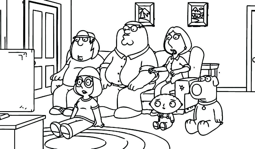 1050x614 stewie griffin coloring pages colouring family guy preschool - Stewie Griffin Drawing