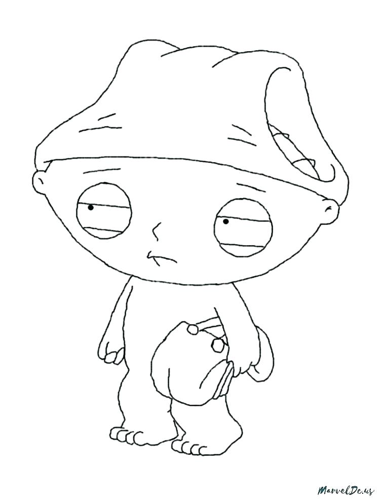 756x993 Coloring Coloring Pages Family Guy Five Quick Tips For Book - Stewie Griffin Drawing
